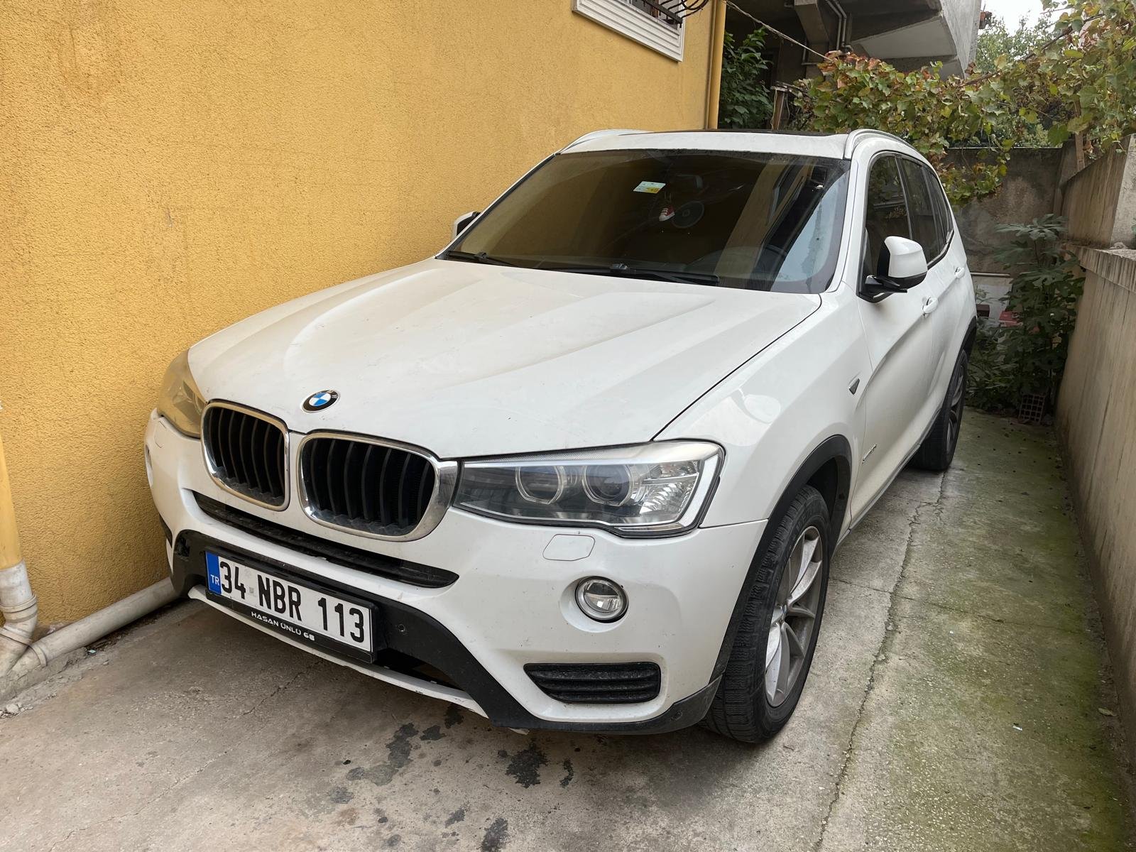 BMW X3 600 BİN TL PEŞİNAT İLE 36 AY TAKSİT İMKANI